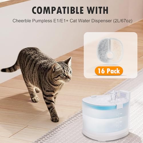 Filters Replacement Compatible with E1 (16 Count)