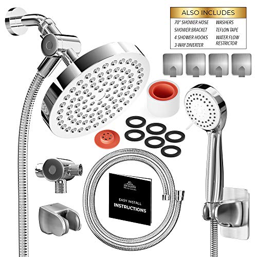 Shower Head With Handheld Combo