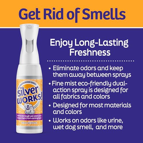 Pet Odor Eliminator Spray For Home (16.9 Fl Oz)
