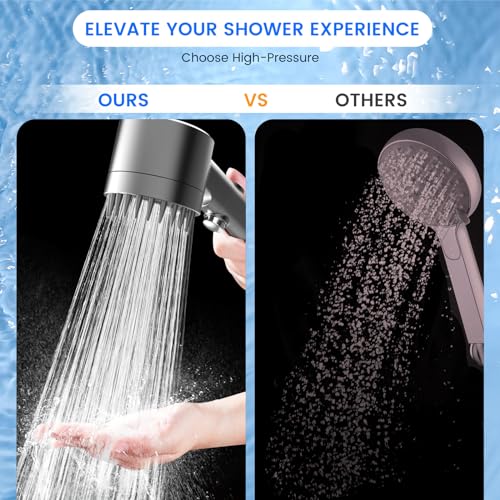 Filtered Shower Head with Handheld