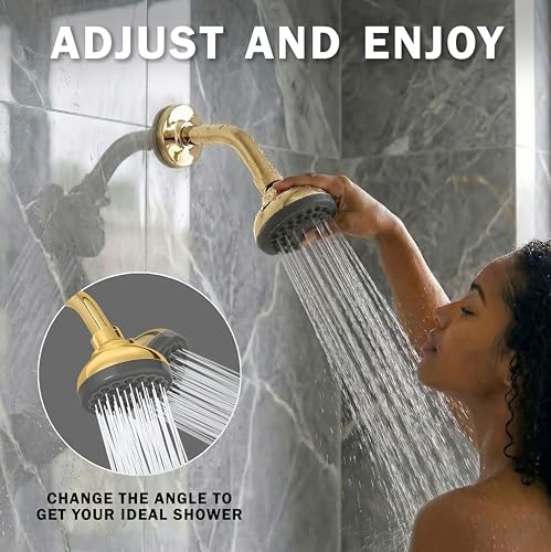 Pressure Boosting Shower Head