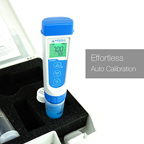 LLC AI312 Apera Instruments Premium Series PH60F Flat pH Pocket Tester Kit for Surface pH Test e.g. Skin