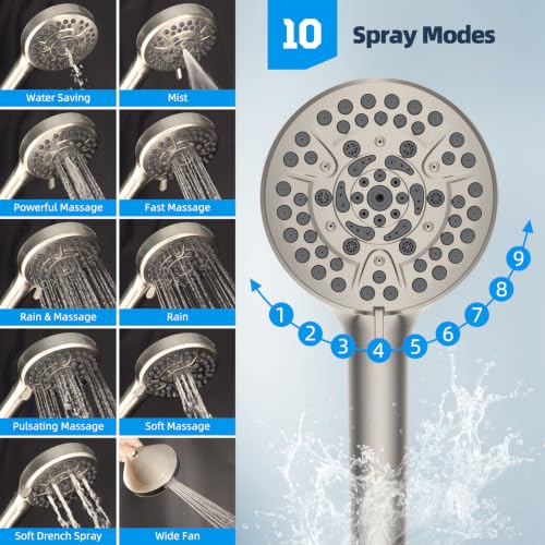 All Metal High Pressure Shower Head