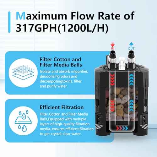 317GPH Canister Filter