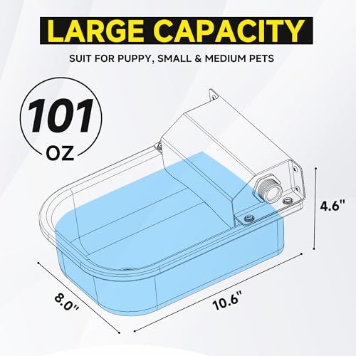 Automatic Water Dispenser for Dogs
