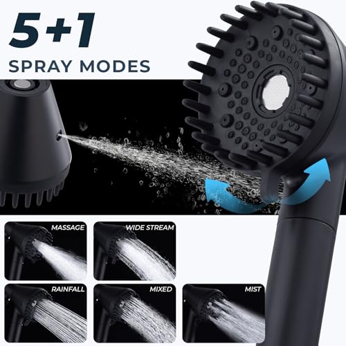 2026 Magnetic Filtered Shower Head with Handheld