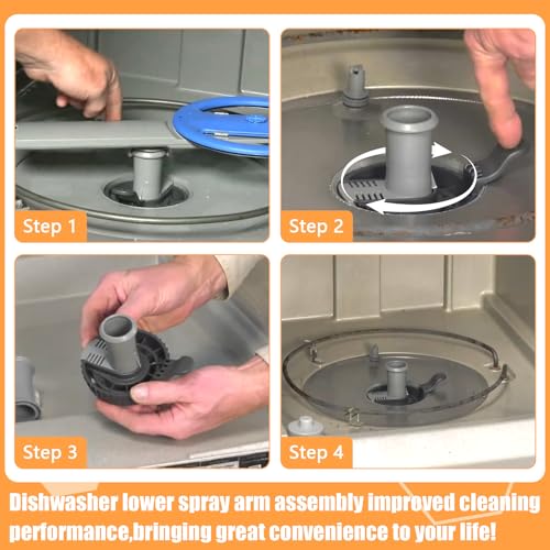 5304518968 Dishwasher Lower Spray Arm Support and 5304506518 Dishwasher Sewer Filter