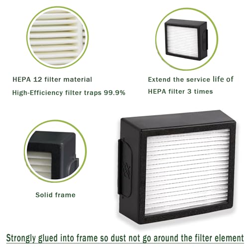 Vac HEPA Filters for iRobot Roomba Combo j7+ (6 Count)