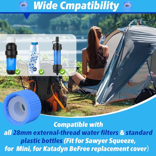 2 Pack Water Filter Coupling Kit with Cleaning Gasket (2 Count)