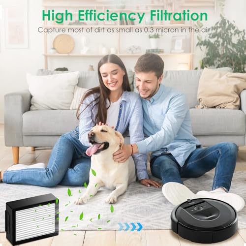 12 Pack Filter Replacements for i Robot Roomba E I & J Series (12 Count)