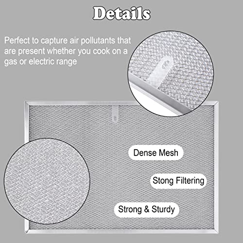 BPS1FA36 Range Hood Filter 2 Pack Compatible with Broan NuTone 99010300E (2 Count)