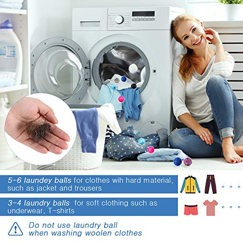 18 Pieces Pet Hair Remover for Laundry