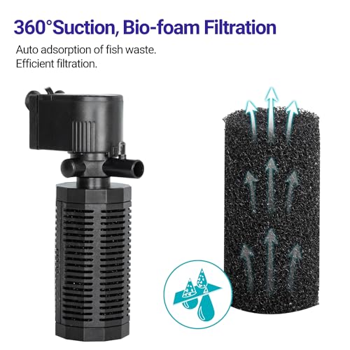18W Aquarium Internal Filter for 55