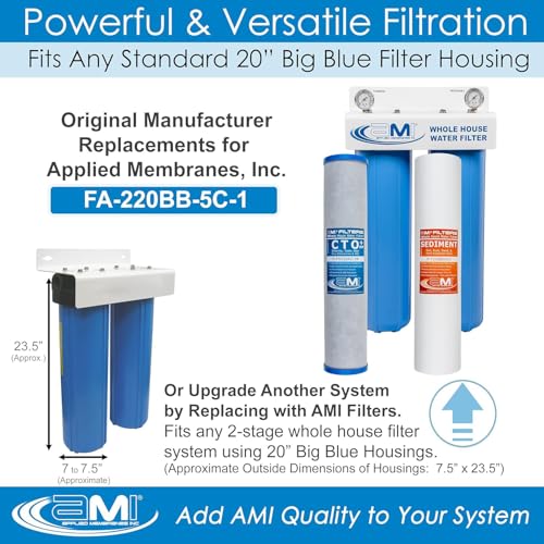 Whole House Water Filter Replacement Filter Cartridge Set