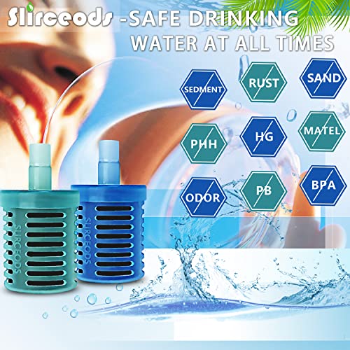 Universal Activated Carbon Water Bottle Filter Replacement