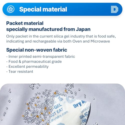 20 Gram [400 Packs] Orange Indicating Mixed Silica Gel Packets Siilca Gel Desiccant