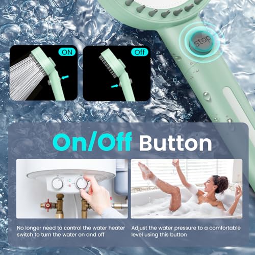 Filtered Shower Head with Handheld