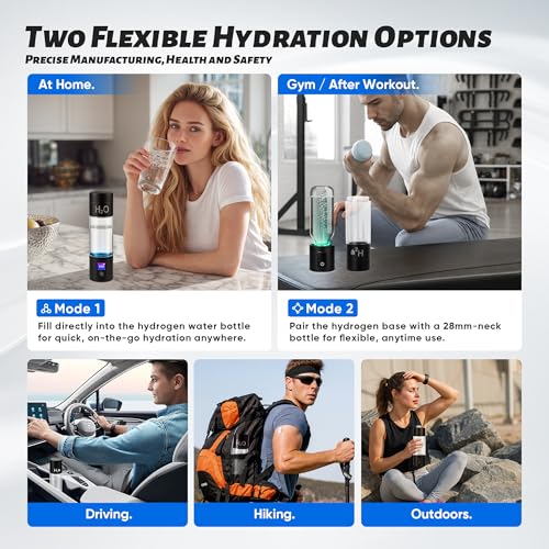 Hydrogen Water Bottle Generator