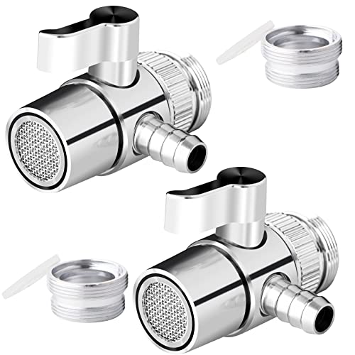 2 Pack Faucet Diverter Valve (2 Count)
