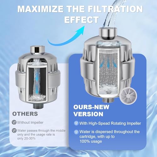 2 Pcs Shower Filter (2 Count)