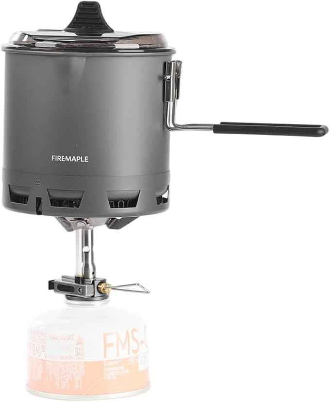 Fire-Maple Petrel Quickboil Pro Ultralight Cooking System – Compact & Fast-Boiling Backpacking Stove Pot Set, Ideal for Hiking, Solo Camping, Travelling, Hunting Trips | Petrel G2 Cooking Set