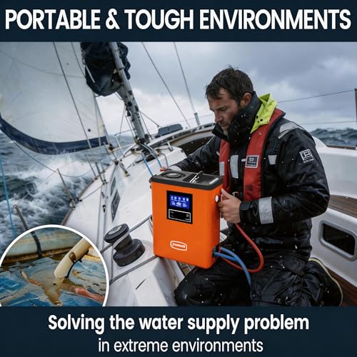 Portable Electric RO Water Filter System with UV Light