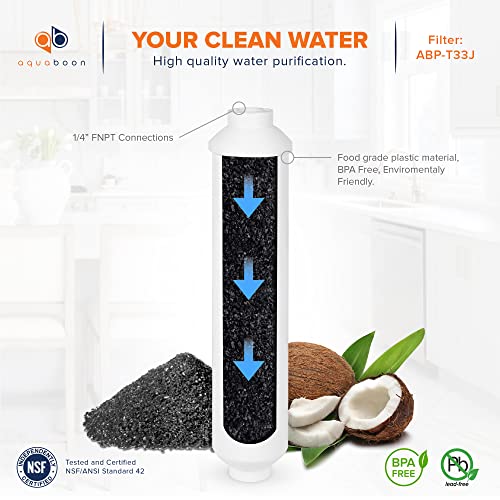 T33 Inline Carbon Filter (2 Count)