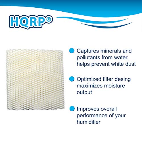 2 Pack Wick Filter for Duracraft DH821 DH822 DH822C DH823 DH824 Humidifiers