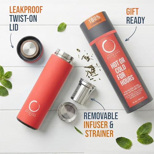 Insulated Tea Infuser Bottle