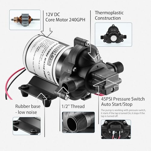 RV Pump 12V Self