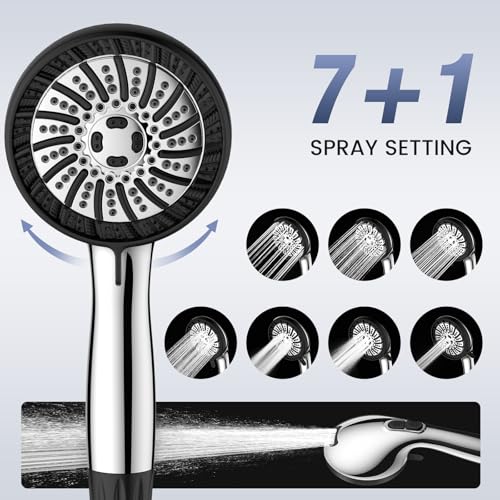 Filtered Shower Head with Handheld