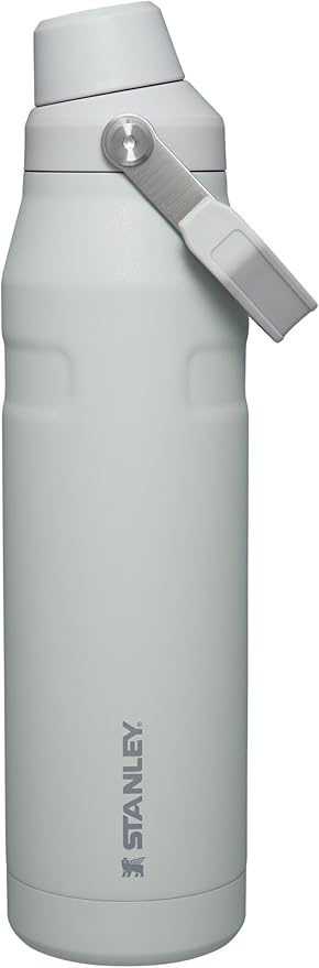 Stanley IceFlow Fast Flow Water Bottle | Angled Spout Lid | Lightweight & Leakproof for Travel & Sports | Insulated Stainless Steel | BPA-Free