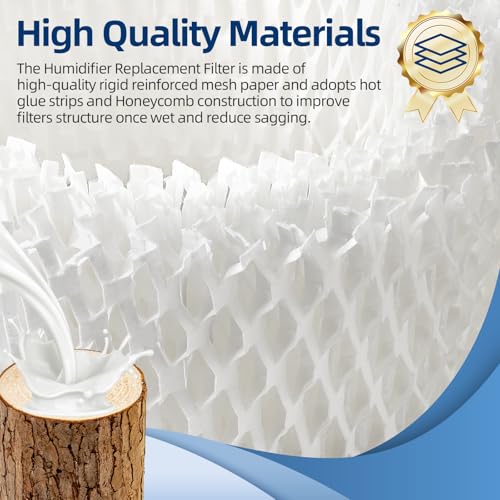 6 Pack Humidifier Replacement Filter Compatible with Canopy Bedside Humidifier and Nursery Humidifier
