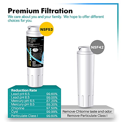 PLUS UKF8001 Replacement for Whirlpool Filter 4 (2 Count)
