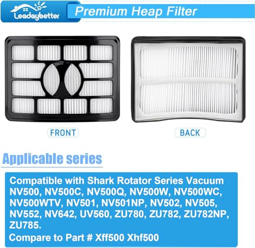 NV501 Vacuum Filter Replacement for Shark Rotator Professional Lift (10 Count)