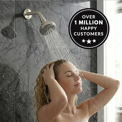 Pressure Boosting Shower Head