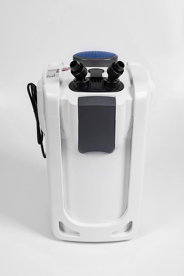 Sun HW-704B 525 GPH 5-Stage External Canister Filter with 9W Uv Sterilizer