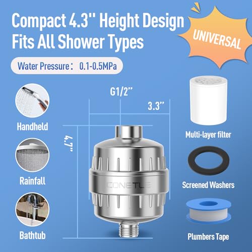 Heavy Duty Shower Filter