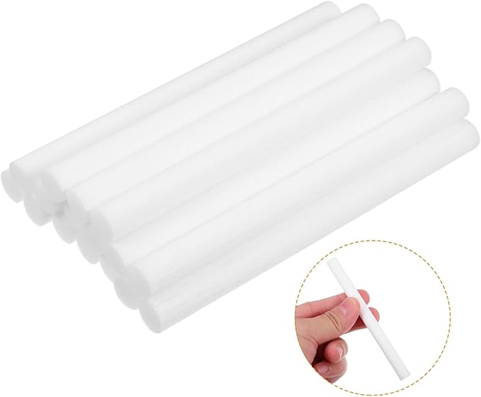 Didiseaon 150pcs Essential Oils Diffuser Sticks Wicks for Humidifiers Aromatherapy Devices Car Fragrance High Absorption Diffuse Bottle Sticks - AquaVibe