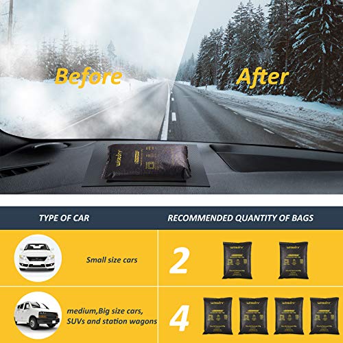 10 x 500 Grams [11 lbs] Rechargeable Silica Gel Car Dehumidifier