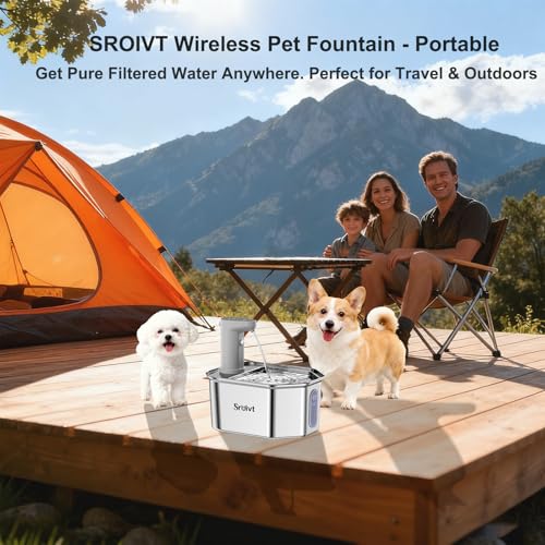 Cat Water Fountain Stainless Steel (2.12 Pound)