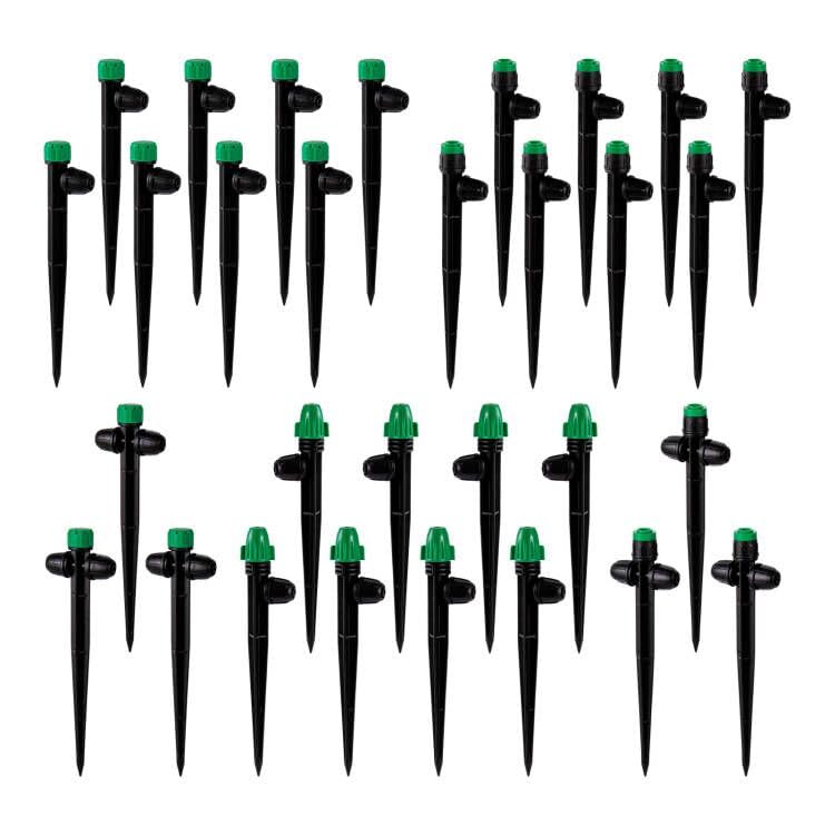30Pcs Mix Drip Irrigation Emitters Sprayer for 1 (30 Count)