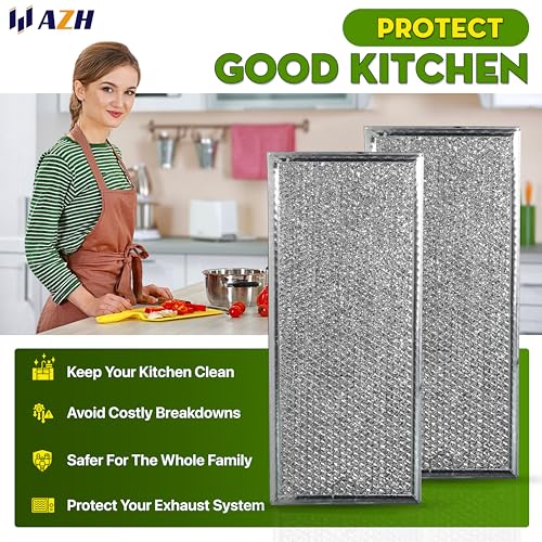 2 Pack Microwave Grease Filters for Samsung ME18H704SFS ME21H706MQS