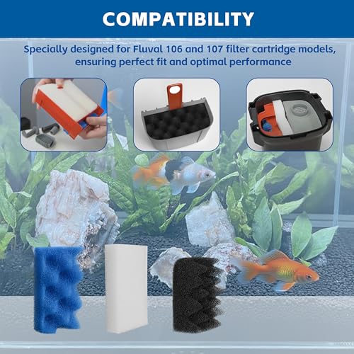 Bio Foam for Fluval 106 (10 Count)