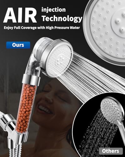 Filtered Shower Head with Handheld
