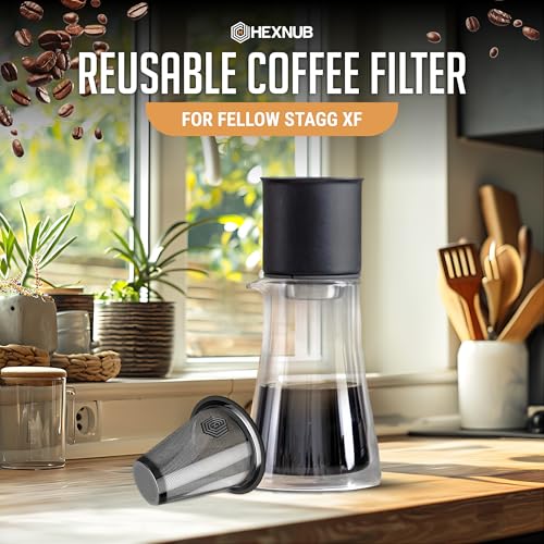 Reusable Metal Filter for Fellow Stagg XF Pour Over Coffee Maker