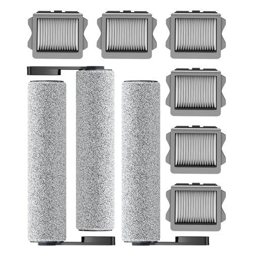 Roller Brush Replacement Compatible with Tineco S5 Vacuum Mop (9 Count)