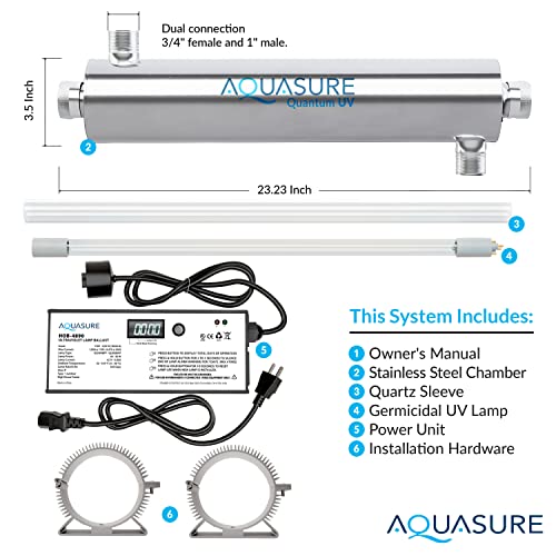 42W UV Water Purification Unit