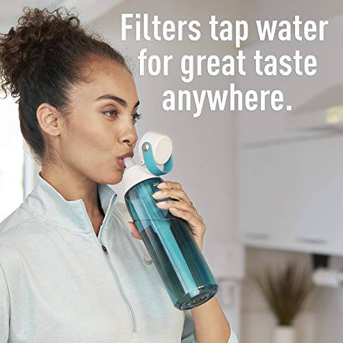 Hard Sided Plastic Premium Filtering Water Bottle