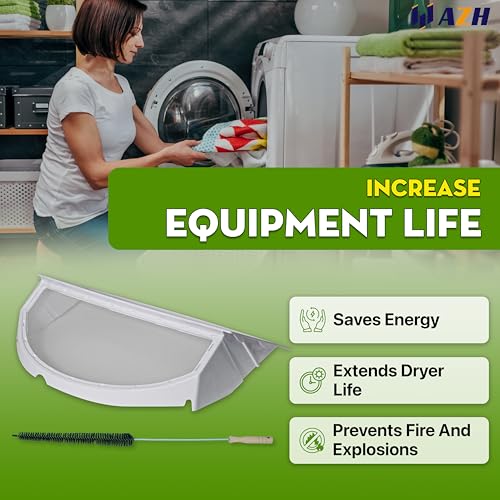 Dryer Lint Screen Filter Replacement For GE DX4500EEOWW DBSR463EG0WW DBSR463EG1WW DBSR463EG5W GTDP220GF5WW DX4500EA1WW DX2300EE1WW DHDSR46EE0WW DBXR463ED1WW DJXR433EC3WW DBXR453ET3WW
